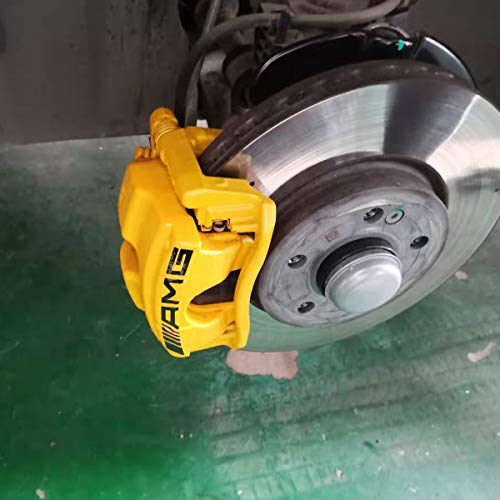 Caliper Sticker, Brake Caliper Cover, Brake Caliper Sticker, Universal, Waterproof, High Temperature Resistant, Cool, Black