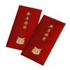 6pcs Traditional 2025 Snake Year Red Envelopes Calligraphy Money Packet  Spring Festival
