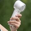 Rechargeable Portable Handheld Fan 5-Speed, 3600mAh, 162mm White