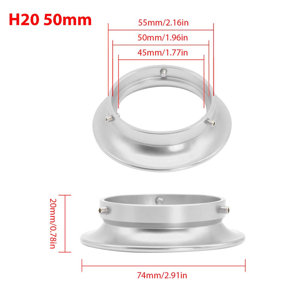 

Повітряний фільтр Рупорна чашка 50/55 мм Карбюратор Вхідна вітрова рупорна чашка Мотоцикл Карбюратор труба професійні інструменти для PWK28 34