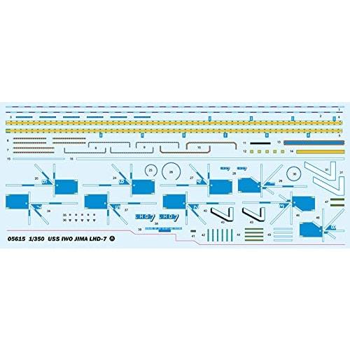 Trumpeter 1/350 Amphibious Assault Ship LHD-7 Iwo Jima 05615 Plastic Model