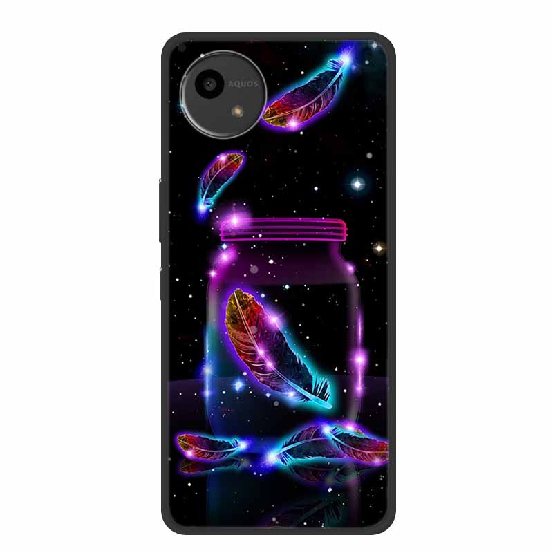 For SHARP AQUOS WISH4 Case Luxury TPU Soft Silicone Phone Cases Back Cover for Sharp Aquos Wish 4 Shockproof Love SH-52E Coque