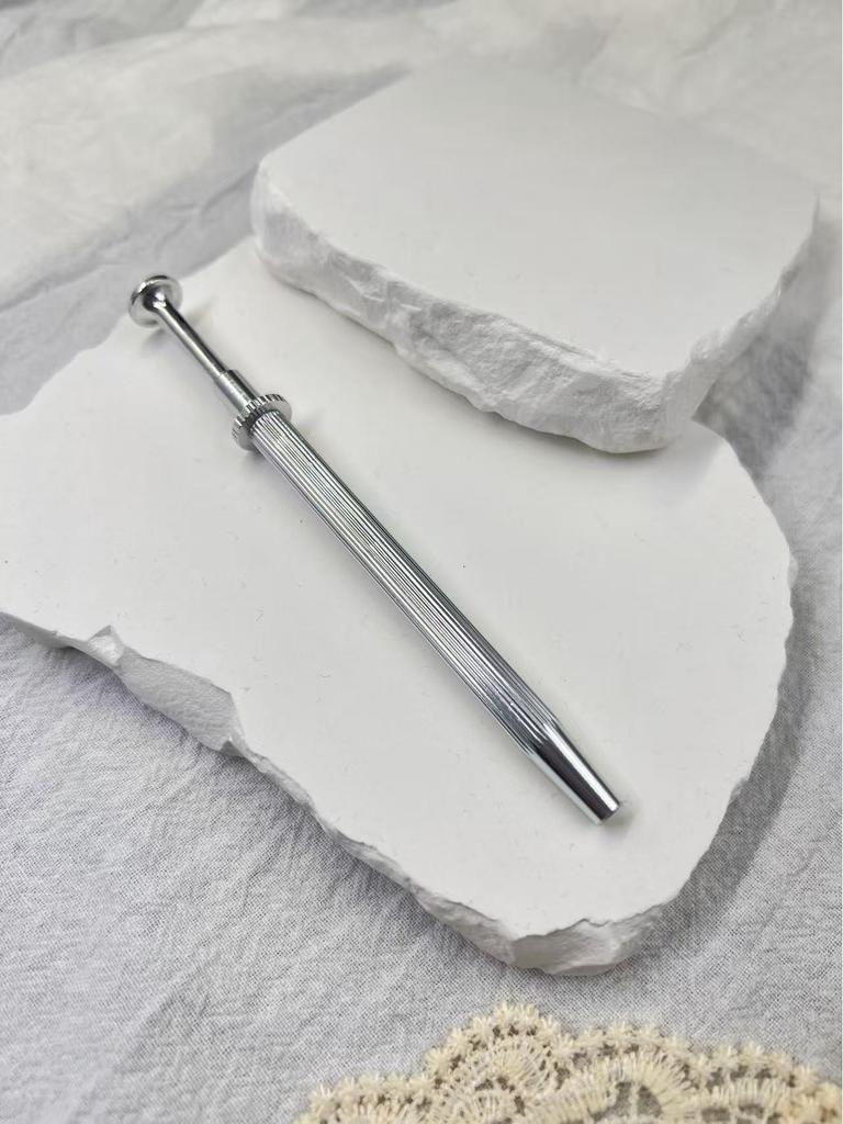 Stal nierdzewna Piercing w kształcie litery U do nosa z podwójnym cyrkonem