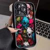 Fashionable Colorful Skull Pattern Phone Case For iPhone 17 16 15 14 13 12 11 Pro Max 17 Air 16E X XR XS 7 8 Plus Soft Cover