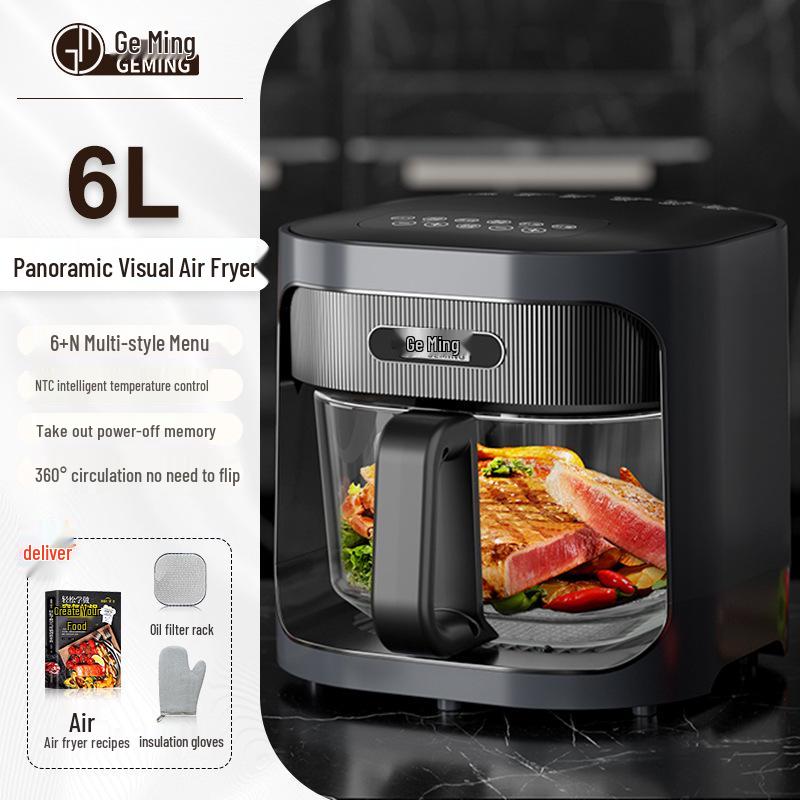 Geming Multifunctional Steam Air Fryer & Oven with Integrated Glass Liner