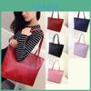 Stylish Corduroy Tote Bag For Women 2024 New Trendy Large Capacity Shoulder Bag