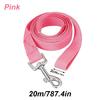 20m Long Rope Polypropylene Pet Small Big Dog Walking Solid Color Pet Leash Traction Rope Strong Polypropylene Fiber Leashes