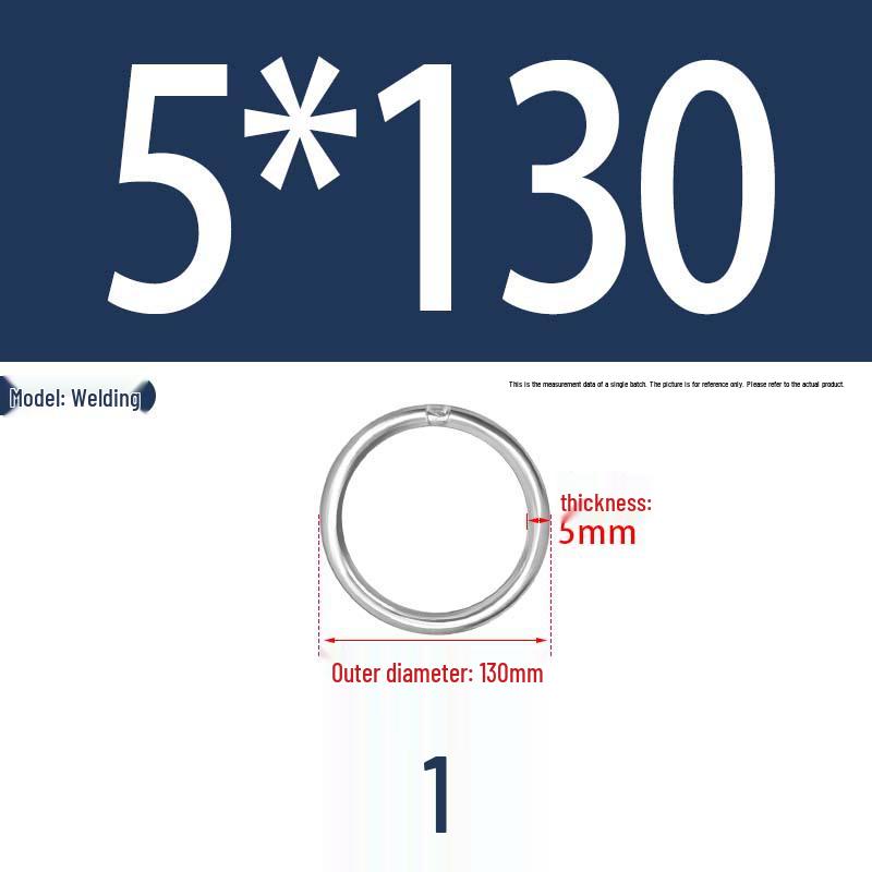 304 Stainless Steel Seamless O-Ring for Lifting and Hammock Yoga Connection