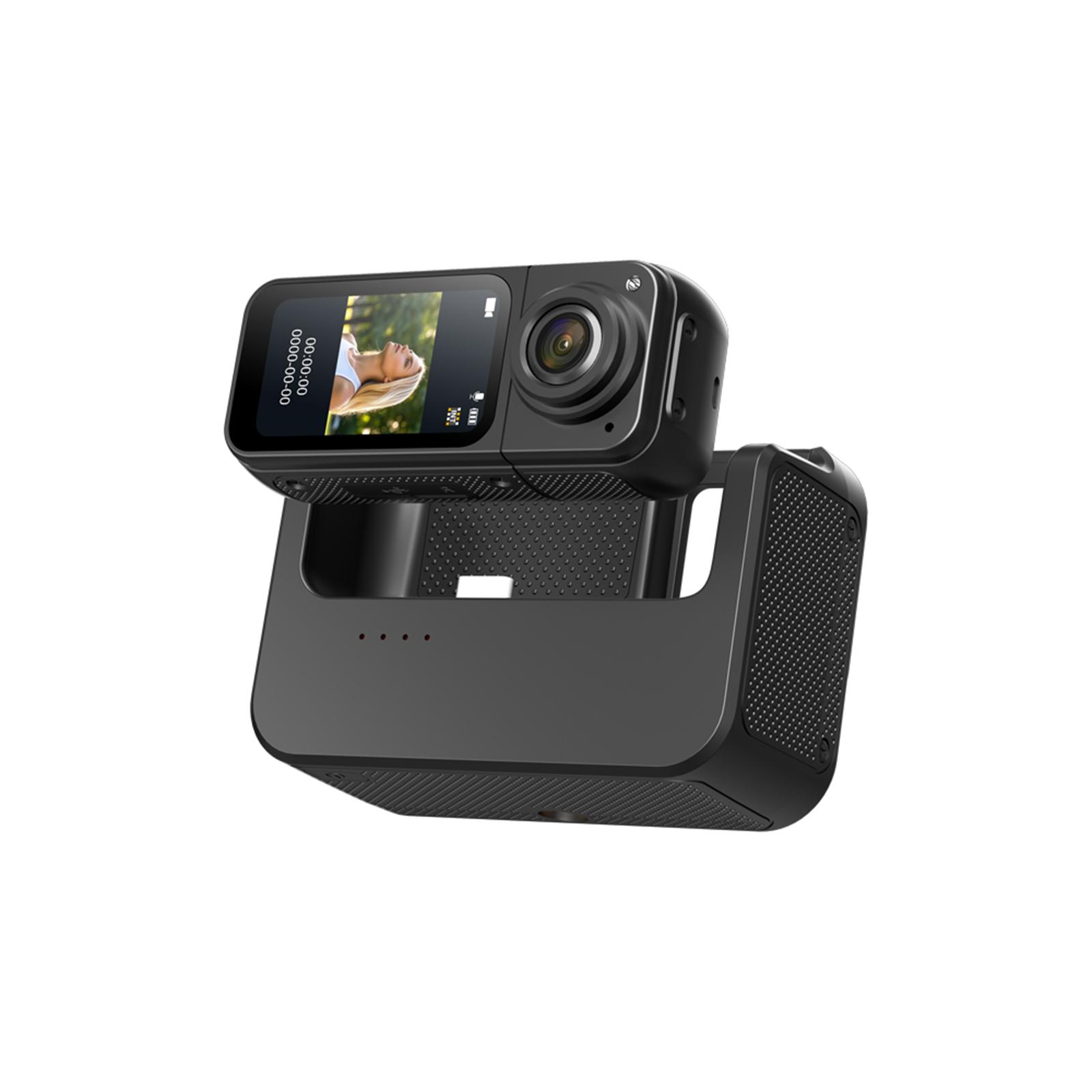 

2.7K Sport Cam with Charging Case Wifi Cycling Recorder Long Battery Life Mini Pocket Action Camera for Outdoor Sports Recording Bundle1 жовтий