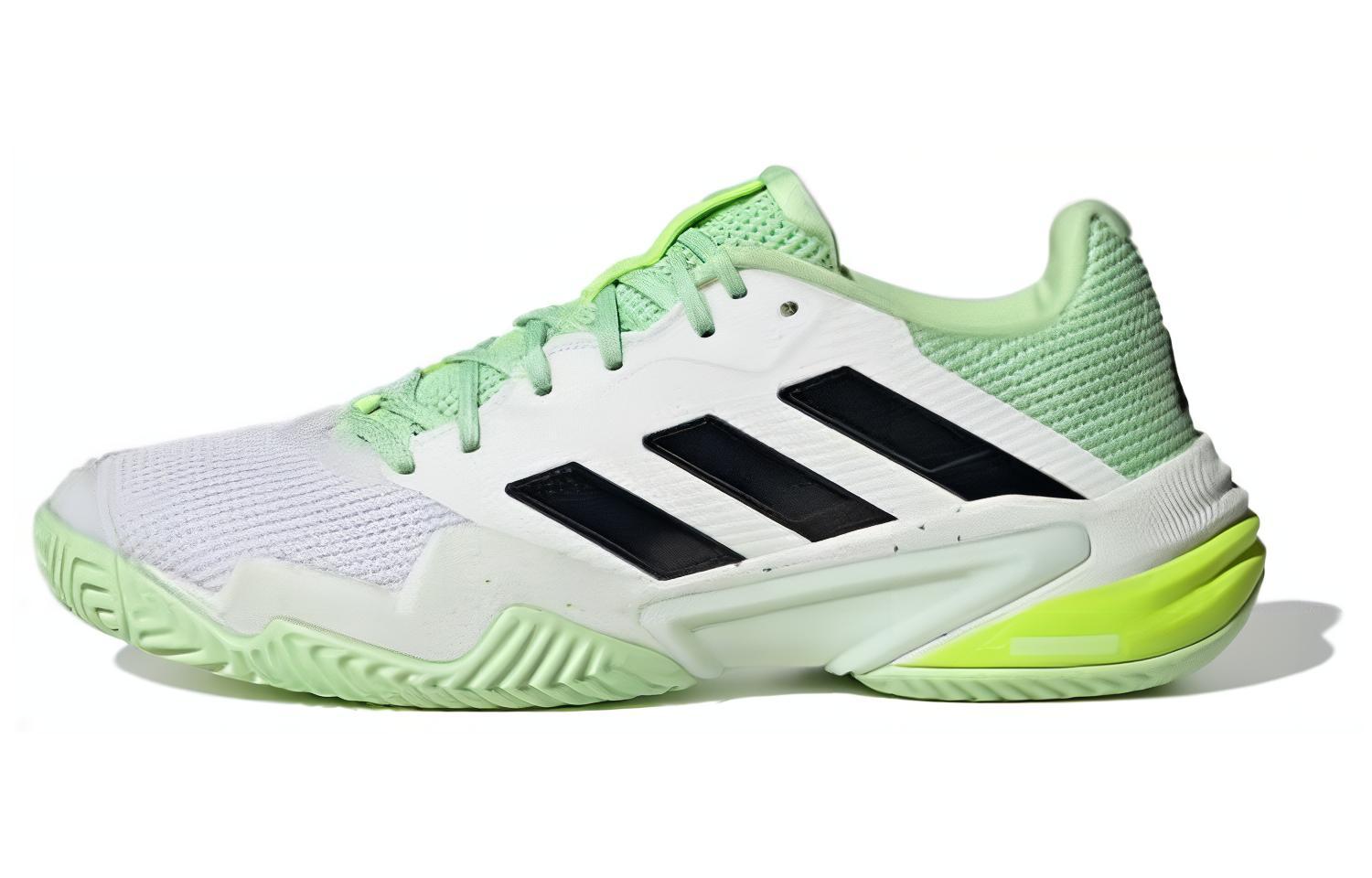 Adidas Barricade 13  White Semi Green Spark  IG3114 42