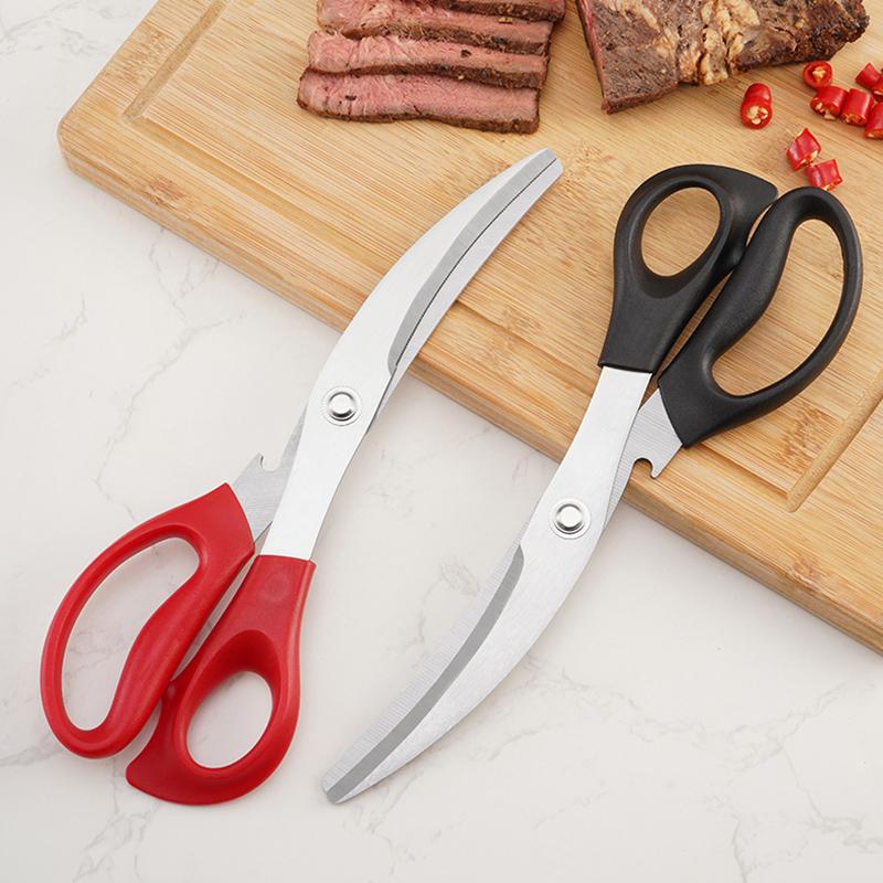 Koreanische Grillschere, Clip, Grillzange und Ölpinsel-Set zum Kochen, multifunktionales Silikon-Camping-BBQ-Werkzeug, Küchenzubehör