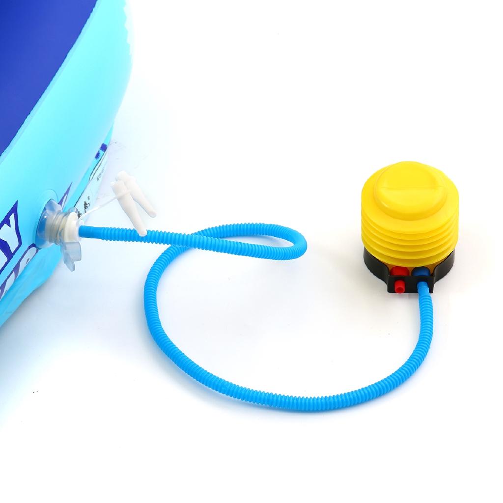 Swimming Pool Foot Ball Air Inflatable Pump Pool Inflator Pump Balloons Foot Inflator Pump for Swimming Rings Accessories