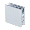 Brass Glass Clamp for Bathroom Doors Square U Shape for 8 12mm Tempered Glass