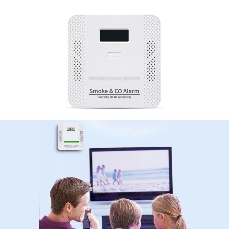 Portability Carbon Monoxide Detector CO Gas Detector With Screen And 90dB Alerts For Indoor Air Quality Protections