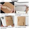 Car visor creative storage ticket holder Car glasses holder card cover multi-functional sunglasses frame interior decoration