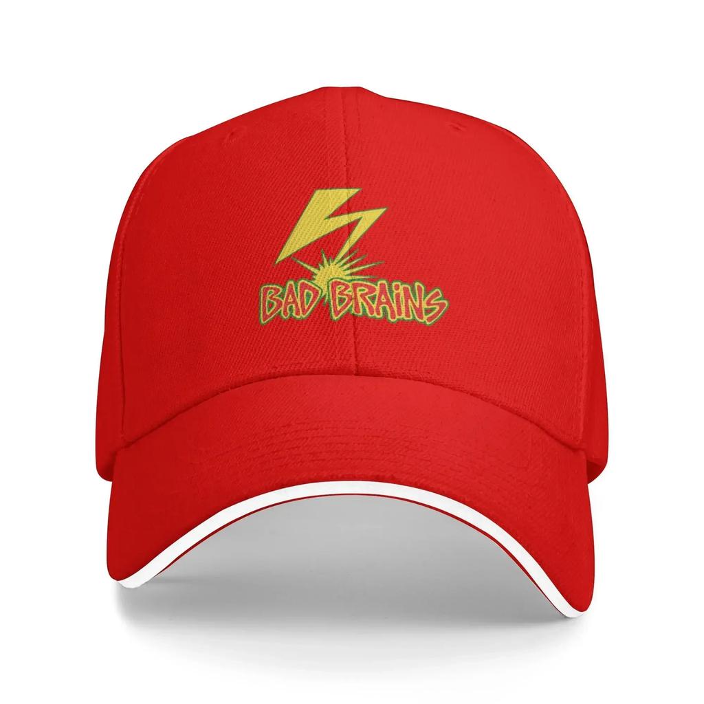 Letní Ležérní Baseballová Čepice Bad Brains Lov Kempování Trucker Hat Pro FeUnisex Unisex Sluneční Clona Vintage Baseballové Čepice