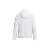Under Armour Solid Color Breathable Hooded Long Sleeve Jacket Women Jackets White 1381881-100