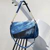 Women'S Fashion Retro Fringed Gypsy Niche Design Premium Denim Shoulder Messenger Bag