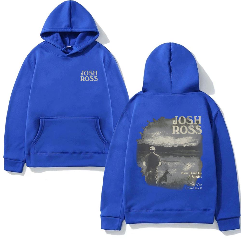 Josh Ross 2025 Tour Hoodie Same As High Quality with Pocket Sweatshirt Long-sleeved Simplicity Pullover