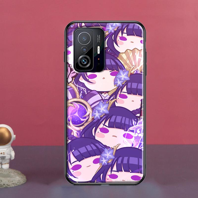Cute Cartoon Genshin Impact For POCO X5 X3 F5 Pro X4 F4 GT M5s C40 F3 Case For Xiaomi 13 Lite 12 11T 12T Pro 12X Cover