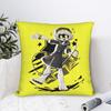 Murder Drones Uzi Doorman Square Pillow Cases Retro Tv Series Cushion Cover Vintage Zippered Decor Pillowcover for Bed 4545cm