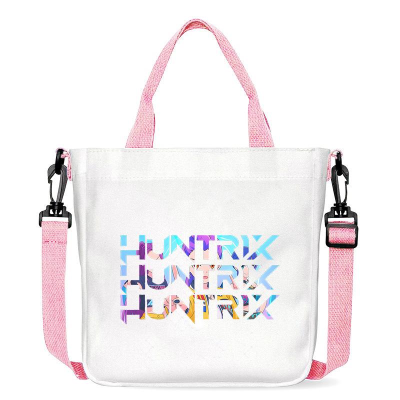 KPop Demon Hunters Anime Women's Crossbody Pouch Aesthetics KPop Demon Hunters Shoulder Bags Korean Fashion Messenger Pouch