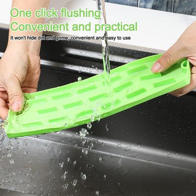 Multi-function Countertop Pot Lid Storage Mat Splash Countertop Protector Kitchen Sink Pad Non-Slip Faucet Draining Mat