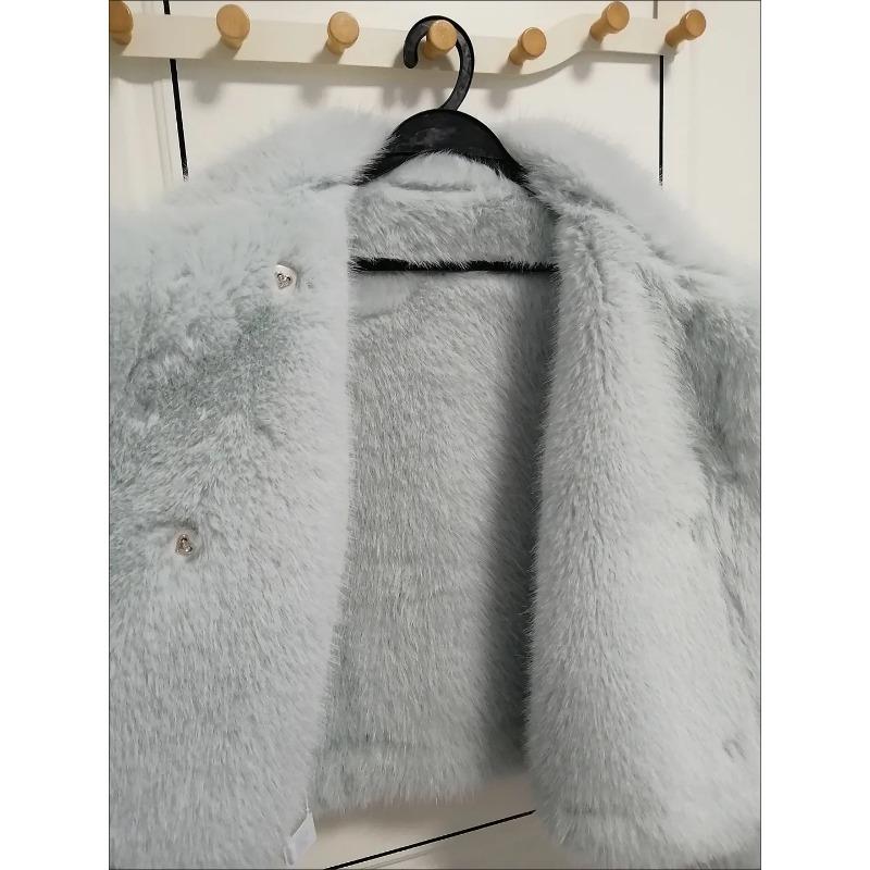 Winter  Comfortable Oversized Coat with Fleece  Warmth and Versatile Outerwear Jacket