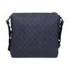 Gucci Crossbody Bag Retro Presbyopia Logo All-over Printed Canvas and Leather Messenger Shoulder Men's Gray Black #Versatile Classic Recommendation#
