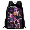 Kpop Witch Hunter Group Schoolbag High Definition Printing Casual Light Backpack Primary School