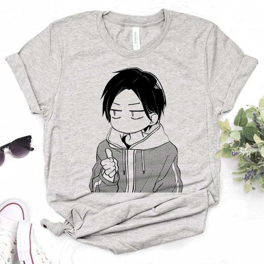 

Yamada Lv999 t shirt women manga top female comic 2000s manga clothes S