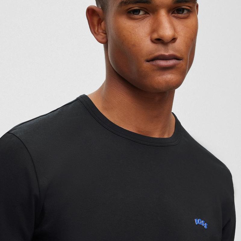 Boss Sports Boss Curved Tee (50469062004) Men S Short Sleeve T-Shirt 100/50469062004