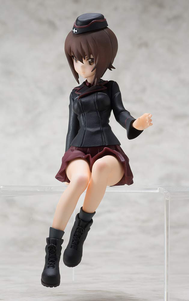 Figurine SiP Doll Girls Panzer Maho Nishizumi Hauteur 15cm hauteur PVC Peinte & environ. (assis 9,5 cm) Sans échelle