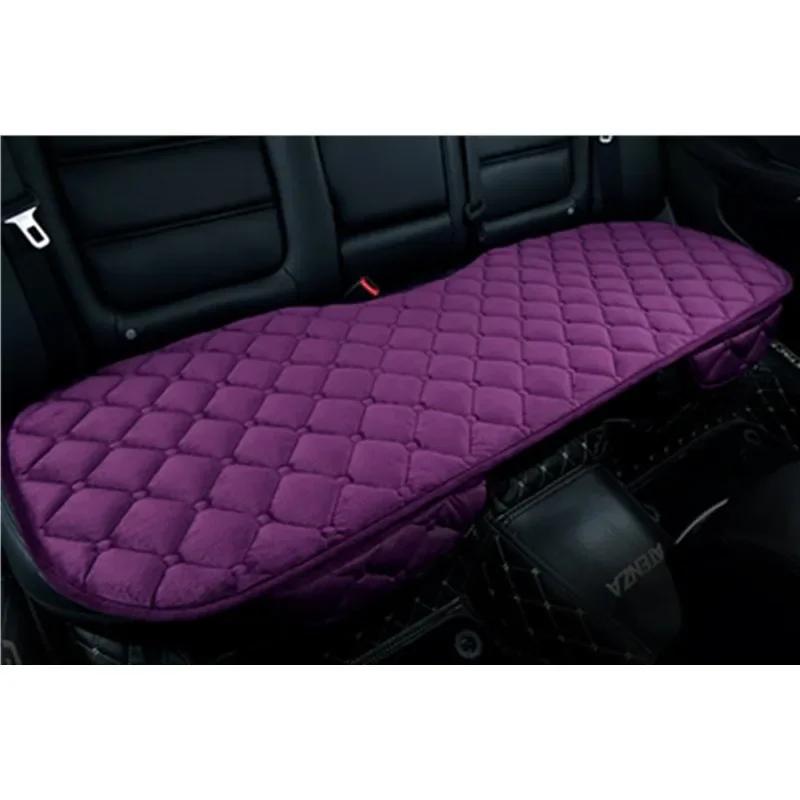 Husă scaun mașină față spate pernă flocata din pânză anti-alunecare iarnă protectie auto pernă pentru covoraș ține cald Fit universal camion suv van