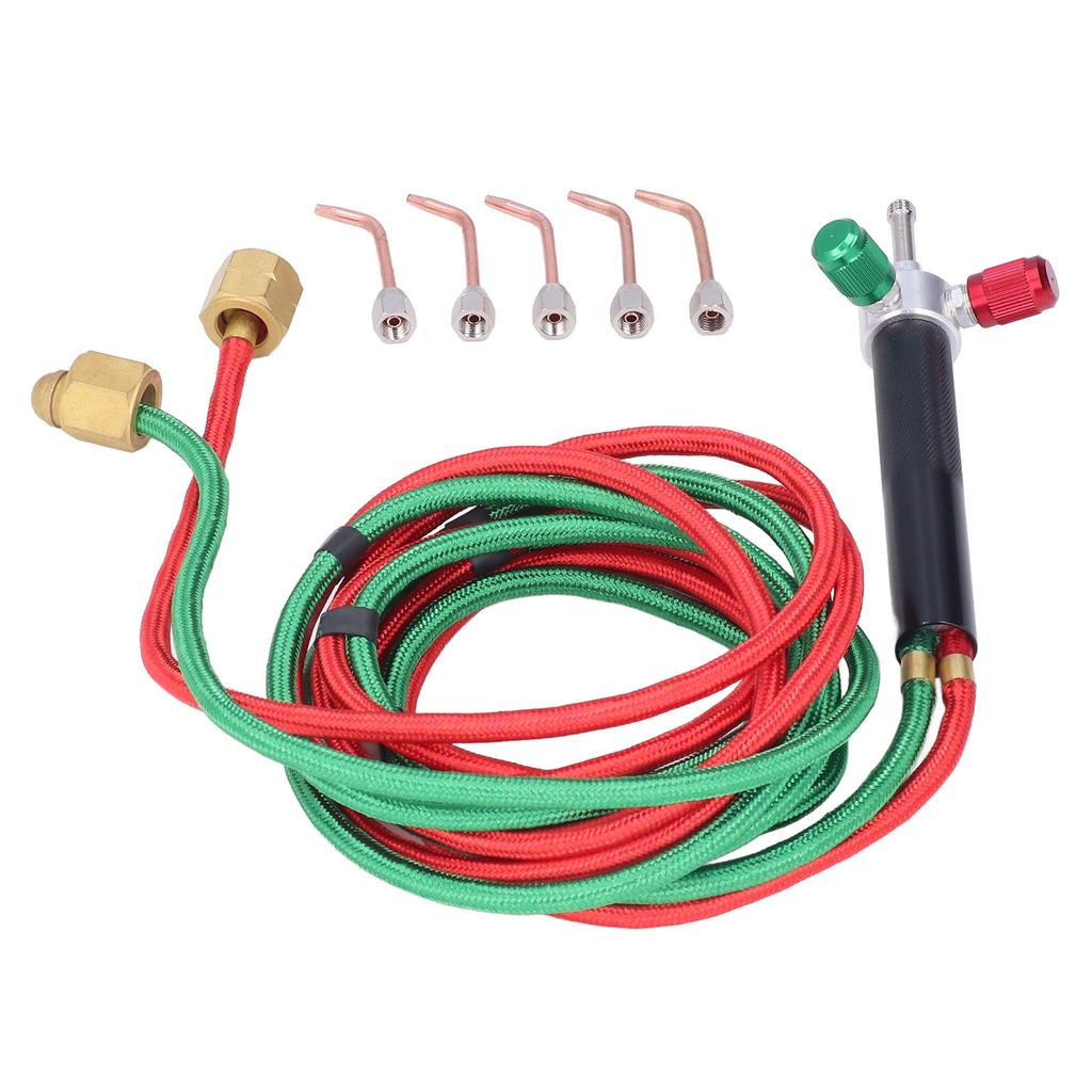 Mini Gas Torch Metallic Copper Material Durable High Temperature Welding Gas Torch Soldering