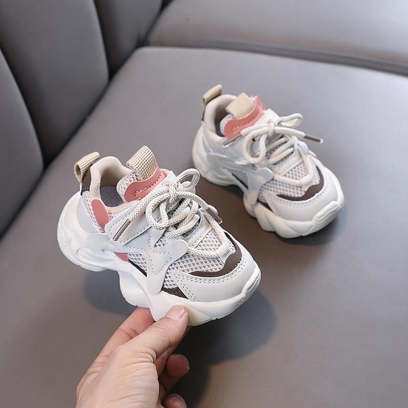 

Детские кроссовки, новая обувь для мальчиков и девочек, дышащая сетчатая обувь, детские кроссовки, повседневная обувь для малышей на мягкой подошве 27