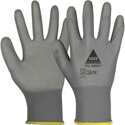 Gray PU Assembly Gloves Size 6, Precision Work Gloves