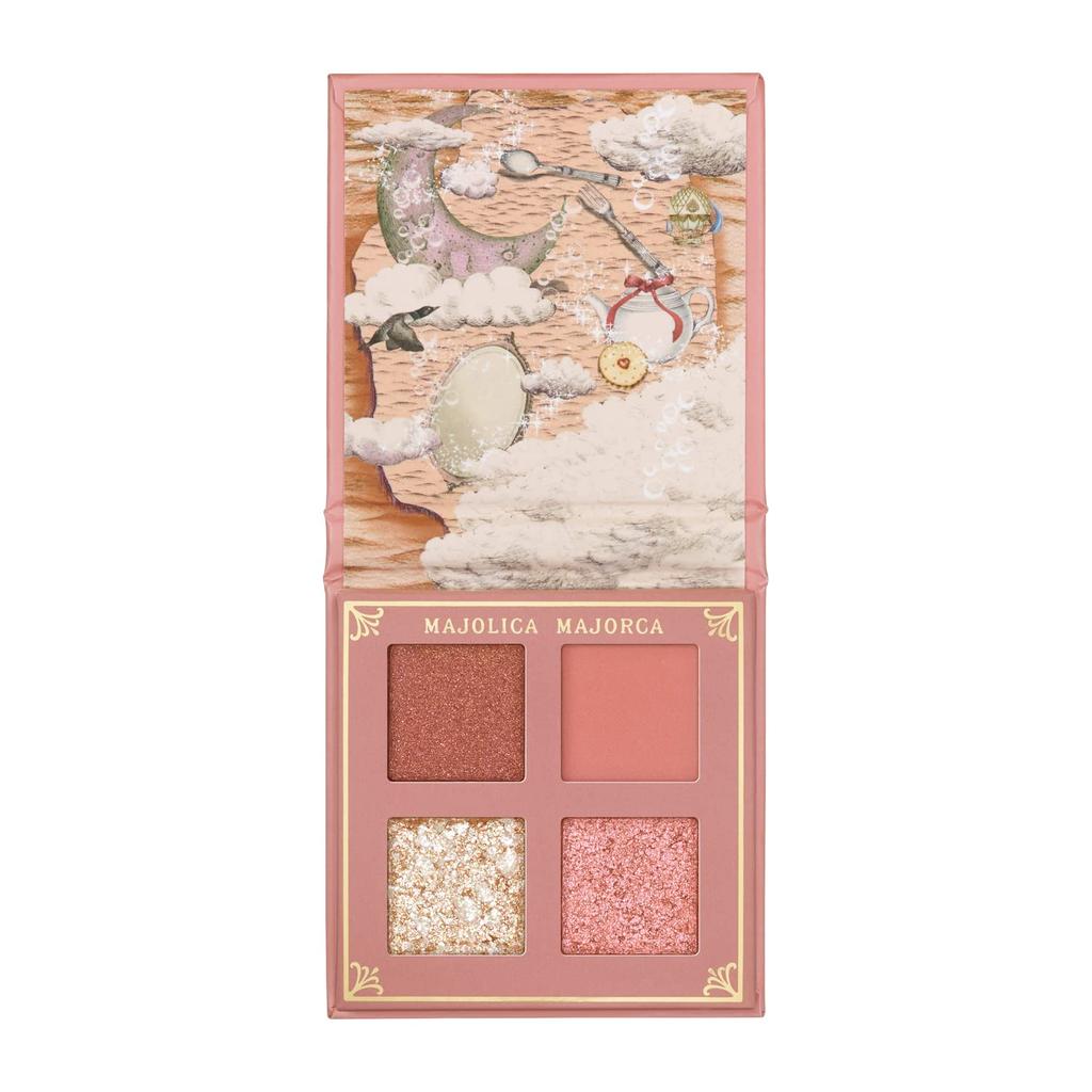 MAJOLICA MAJORCA Shadow Flash PK304 Misty Pink Eyeshadow, (Akanegumo Waltz), 3.2g