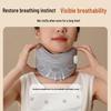 Hezheng Vibrating & Heated Neck Massager with Brace