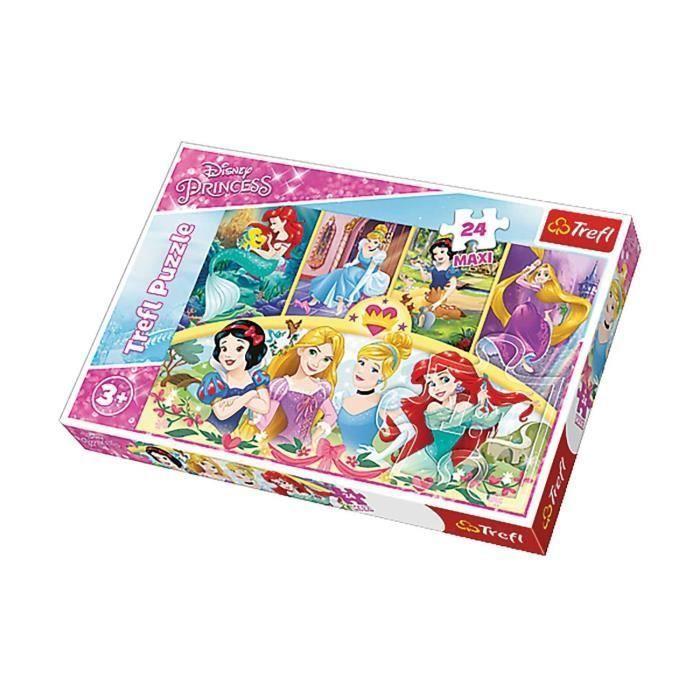 Puzzle Princesses La magie - IMAGIN - 24 pièces Maxi - Rose - Enfant - 3 ans