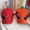 Fruit Hat Baseball Cap With Breathable Rabbit Fur For Kids And Teens