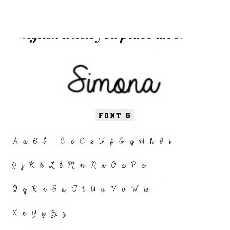 Personalized 18K Gold Stainless Steel Name Necklace with Custom Letter Pendant