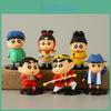 Collectible Pvc Anime Figure Set Featuring 6 Unique Character Designs For Display