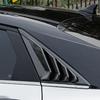 Kurtz Rear Side Window Louvers for Hyundai Elantra 2021 2022 2023 Triangular Window Glass Blinds Air Vent Scoop Shades Cover Blinds Trim Sport