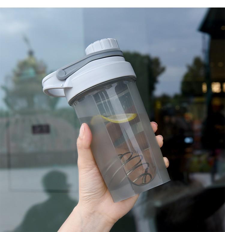 500ml Shaker Cup for Protein Powder, Qian Shu Milk Coffee, Meal Replacements, Water, Smoothies, and Sports with Patented Design