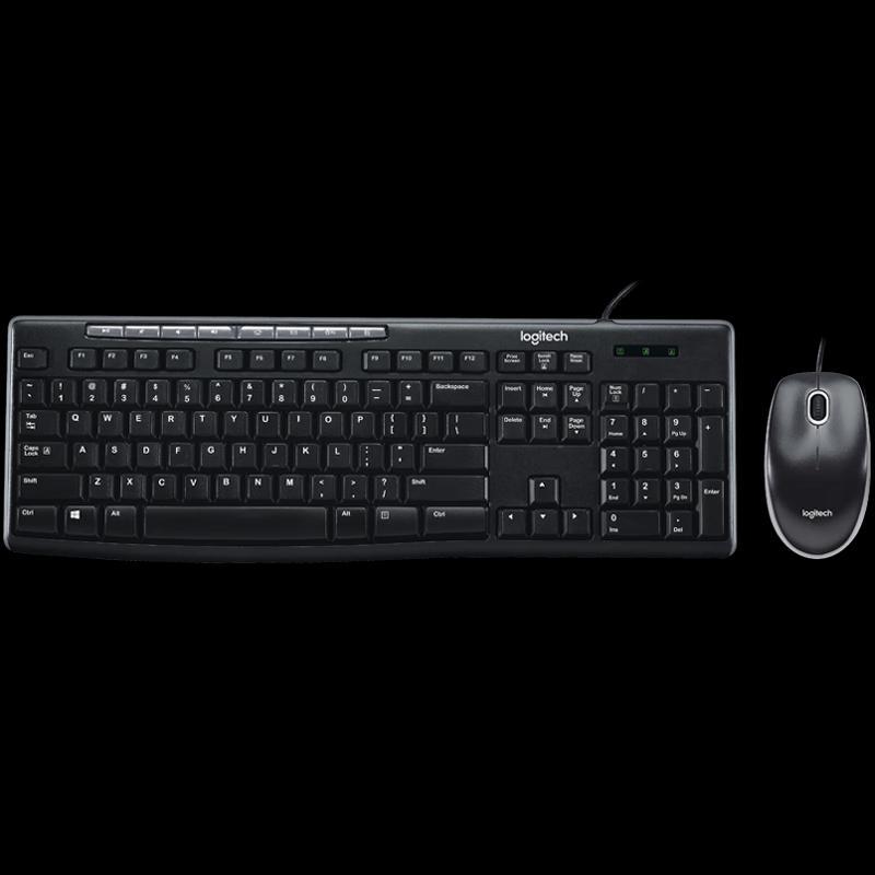 Logitech MK200 Wired Keyboard and Mouse Combo
