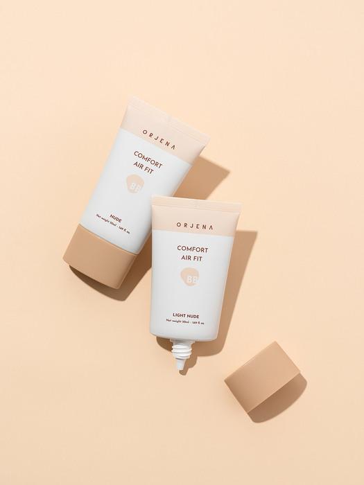 ORJENA Comfort Air Fit Blemish Balm BB Cream 50ml #17 Cool Vanilla #21 Light Nude #23 Nude