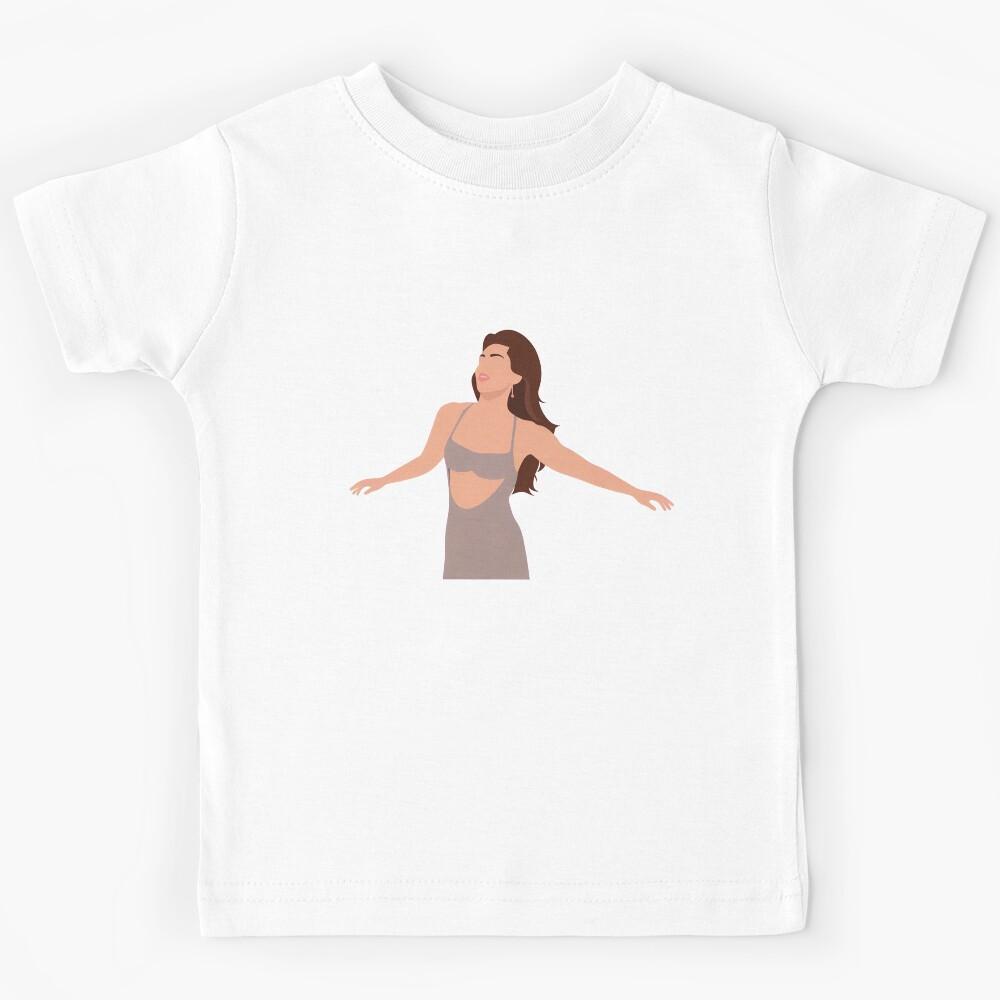 Miley Cyrus Lineless Illustration Kids T-Shirt 120
