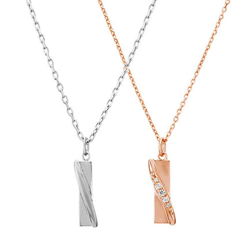 

Canal Pair and [Set] Pre-wrapped 4℃ Necklace, Necklace, Men s Women s Pendant, 4C, 151514421001/151514420051