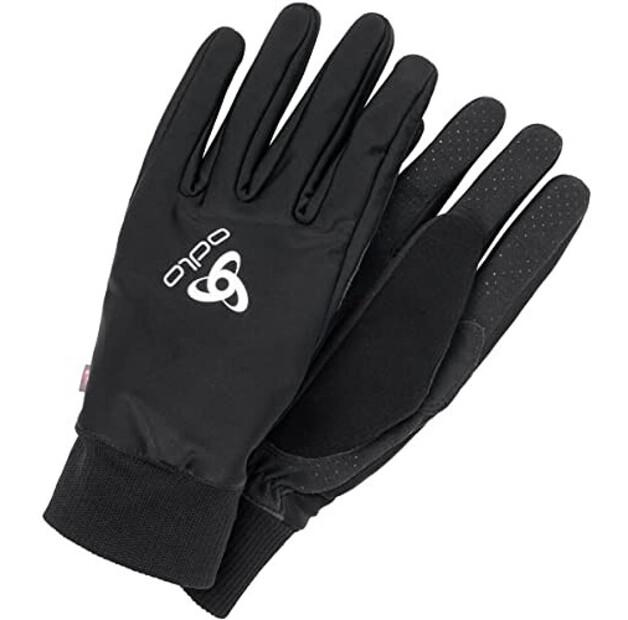 Велосипедные перчатки Odlo Element Warm (черные) XS